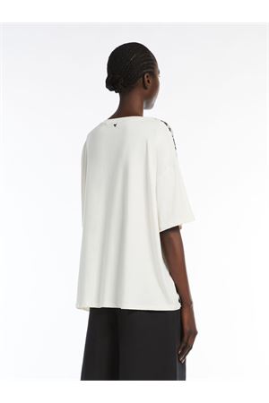 T-shirt PAMPAS in seta stampata e jersey 2515941082600007 MAX MARA WEEKEND | Blusa | 2515941082600007